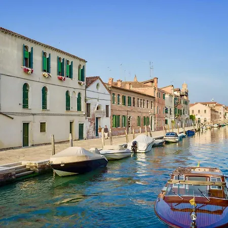 Art Painting Apartment With Canal View Venedig Exterior foto